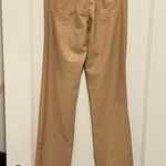 ZARA Beige Faux Leather Pants Straight Leg Midrise Size 2 NWT Photo 5