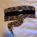 PilyQ Pilly Q Cheeta Print Swimsuit Top Photo 1