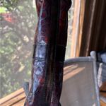 Donald J. Pliner gorgeous crossbody / clutch purse. Rare. Flawless. (W dust bag) Red Photo 9