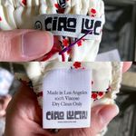 Ciao Lucia Top Guida Bralette Floral Cropped Ruched Crepe Beach Jardin XS NWT White Photo 4