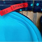 Spanx  Bikini Top‎ Womens 10 Navy Splash Polka Dot 2696 Retro Balconette Bra NWT Photo 7