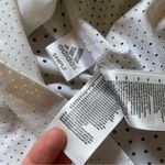 Adidas by Stella McCartney High Neck Open Mesh Activewear Work Out Tank Top S White Photo 6