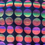 Volcom Fox Bikini Set Reversible Halter Top & Bottoms Rainbow Dot X-Small Photo 2