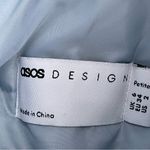 ASOS Design Oversized Puffer Vest Women’s Size 2 Petite Blue Full Zip Photo 6