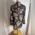 Josephine Chaus  Black and Cream Floral Top size 6 Photo 1