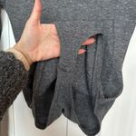 Free People  Intimately Dylan Gray Ribbed Long Sleeve Henley Bodysuit, XS, EUC Photo 6