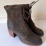 Patricia Nash  Sicily Prairie Combat Leather Boots Brown  Size 8.5 Photo 0