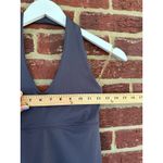 Patagonia Morning Glory Halter Midi Dress Small Gray Tie Back Hiking Travel Photo 7