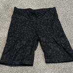 Gap  fit Patterned Navy and black Biker shorts size‎ small Photo 0
