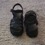 Black Women's Sandals Size 10 Photo 4