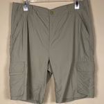 REI Women’s Beige Outdoor Camping Hiking Summer Cargo Shorts Tan Size 12 Photo 0