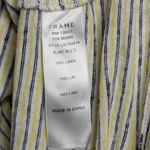 frame denim Frame Striped Linen Ringer Tank Top - Sz L - NWOT Photo 6