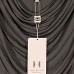 Halston Heritage NWT  Draped Dress in Slate Photo 4