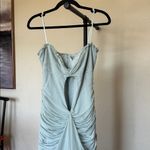 House Of CB  'Gabriella' Pistachio Ruffled Keyhole Front‎ Gown NWOT size M Photo 10