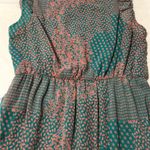 Hello Miss  Turquoise and Orange Dress Size M Photo 2