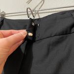 Garnet Hill  Black Straight Leg Trouser Dress Pants Womens 6 Academia Preppy Photo 2