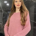 Madewell open-stitch austen pullover sweater Photo 2