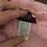 Rhapsody  Women’s M Vintage 80s Pink Feminine Eyelet Lace Cuffs Coquette Blouse Photo 1