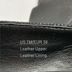 Via Spiga Womens Loafers Size 7M Black Leather Slip On Flats Casual Shoes Photo 9