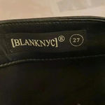 BLANK NYC Need You Tonight - Leather Five-Pocket High-Rise Pants size 27 Photo 5