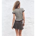 ZARA  NWT crochet short sleeve knit top Photo 4