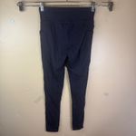 Eileen Fisher  Petite PP/PTP Black Athleisure Leggings with Pockets Womens Active Photo 4