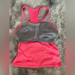 Nike  Bright Pink and Black Athletic Tank Photo 5