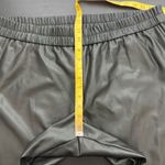 Anne Klein Black Elastic Waist Faux Leather Casual Pull-On Ankle Pants Size XL Photo 8