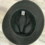 Unisex Straw Panama Hat Wide Brim Fedora Women’s Men’s Sun Black/Brown One Size Black Photo 4