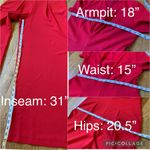 CQ by CQ Wide leg short sleeve jumpsuit red size S Photo 5