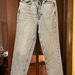 PacSun Button Fly Ultra High Rise Slim Size 24 Ladies Denim Blue Jeans Photo 0