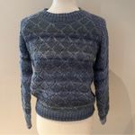 Love Crazy | Diamond Knit Sweater Blue Size undefined Photo 0