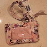 Vera Bradley NWT  ~ "Anemone Watercolor" ~ Zip ID Case & Lanyard Set. Photo 1