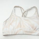 Athleta  Womens Transcendence Floral‎ Strappy Back Athletic Sports Bra Size S Photo 1
