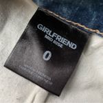 EXPRESS Mid Rise Girlfriend Distressed Light Wash Denim Jeans 0 Photo 1