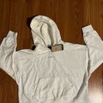 Jordan Women's White and Blue Hoodie Photo 2