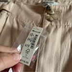 Madewell  Petite Harlow Wide-Leg Pants Trouser Academia Old Money Tan NWT Size 2P Photo 3