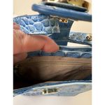 Brahmin  Marley Melbourne Leather Crossbody Purse Blue Lagoon Photo 10