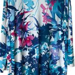 Chico's Spring Paradise knitted Cardigan Sweater Size 2 Large Photo 5