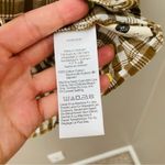 Madewell  Westover Top on Sandown Plaid Brown/White Sz 00 Photo 8
