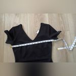 Armani Exchange  Black Textured Mini Dress Photo 5