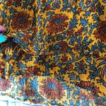 Label Ritu Kumar semi sheer floral boho tunic/mini dress size 2 Photo 6