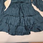 Tularosa  Flora Dress in Teal XXS Photo 12