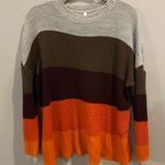 Cute Striped Sweater Multi Size M Photo 1