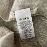 Anthropologie Clara Camo Wrap Scarf Grey 53” sq Photo 5