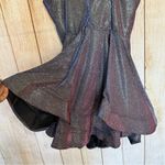Blondie Nites NWT  Party Social Glitter Iridescent Mini Prom Homecoming Photo 5