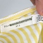 Anthropologie Pilcro and The Letterpress Yellow Striped Tank Top NWOT Photo 2