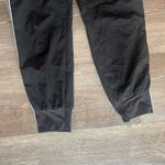 Avia  Pants Women Large Black Stripe Side Joggers Activewear Stretch Photo 2