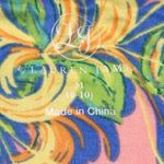 Lauren James  Pink Floral Button Up Pajama Top Women's Medium Photo 2