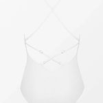 Cupshe NWOT! Women’s  v-neck lace up one piece swimsuit Small Photo 3